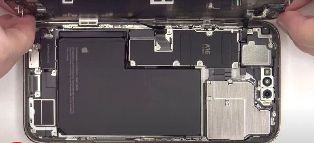 松柏镇苹果14维修分享看iPhone 14 Pro Max拆解 